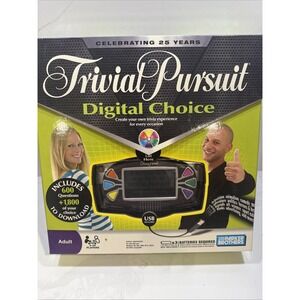 TRIVIAL PURSUIT DIGITAL CHOICE Game 25th Anniversary Ed 100% COMPLETE 2008
